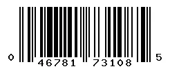 UPC barcode 046781731085