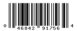 UPC barcode number 046842917564