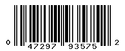 UPC barcode number 047297935752