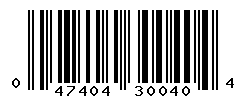 upc 047404300404 barcode image