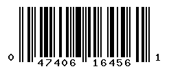 UPC barcode number 047406164561