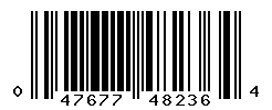 UPC barcode number 047677482364