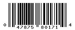 upc 047875801714 barcode image