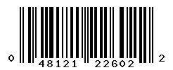 048121226022 barcode
