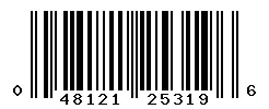 048121253196 barcode