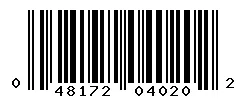 048172040202 barcode