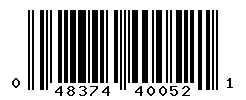 upc 048374400521 barcode image