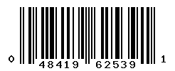 UPC barcode number 048419625391