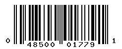 UPC barcode number 048500017791