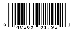 UPC barcode number 048500017951