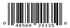 UPC barcode number 048500201350