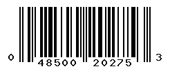 UPC barcode number 048500202753