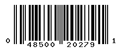 UPC barcode number 048500202791