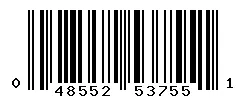 UPC barcode 048552537551