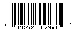 UPC barcode 048552629812