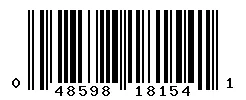 UPC barcode 048598181541