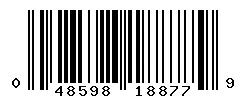UPC barcode 048598188779