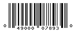 UPC 049000078930 barcode image