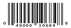 upc 049000106848 barcode image