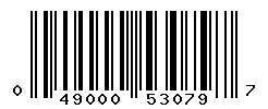 UPC barcode number 049000530797