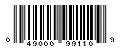 049000991109 barcode