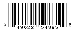 upc 049022548855 barcode image