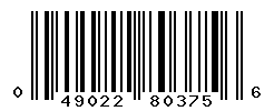 upc 049022803756 barcode image