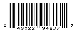 UPC barcode number 049022948372