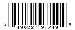 UPC barcode number 049022977495