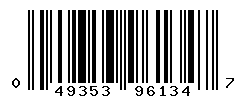 UPC barcode number 049353961347