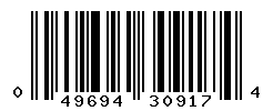 UPC barcode number 049694309174