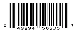 UPC barcode 049694502353