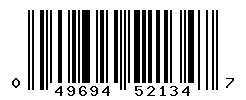 UPC barcode number 049694521347