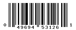 UPC barcode number 049694531261