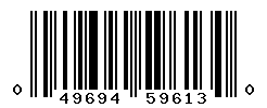 UPC barcode number 049694596130