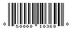 UPC barcode number 050000103690