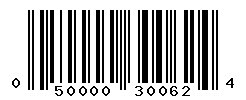upc 050000300624 barcode image