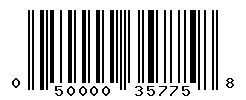 050000357758 barcode