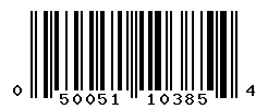 upc 050051103854 barcode image