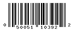 upc 050051103922 barcode image