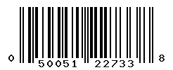 upc 050051227338 barcode image