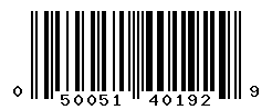 upc 050051401929 barcode image