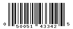 upc 050051433425 barcode image