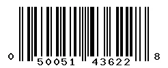 050051436228 barcode