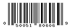UPC barcode 050051806069