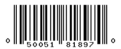 UPC barcode 050051818970