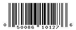 UPC barcode number 050086101276