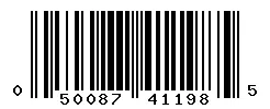UPC barcode 050087411985