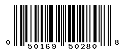 upc 050169502808 barcode image