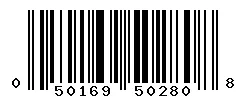 UPC barcode 050169502808